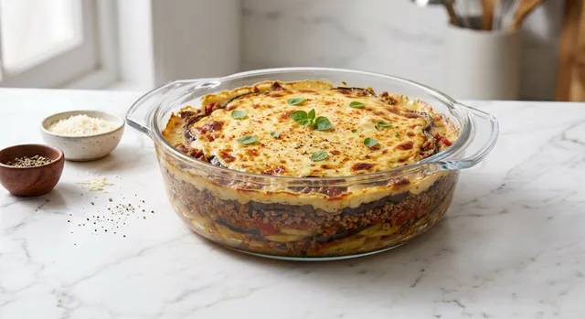 Moussaka à peu près